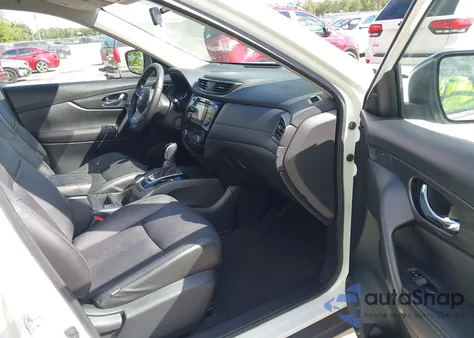 2017 Nissan Rogue Sv z USA, uszkodzony, nr VIN JN8AT2MT3HW389189